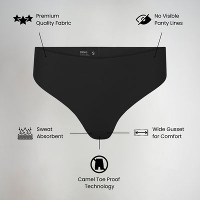 Olora Invisible Camel Toe Thong